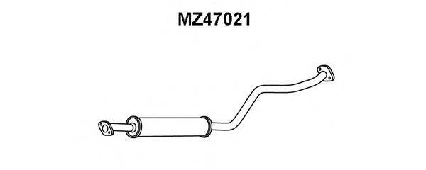 Предглушитель выхлопных газов VENEPORTE MZ47021