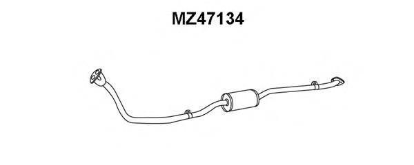 Предглушитель выхлопных газов VENEPORTE MZ47134