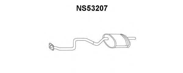 Глушитель выхлопных газов конечный VENEPORTE NS53207