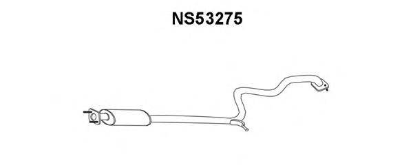 Средний глушитель выхлопных газов VENEPORTE NS53275