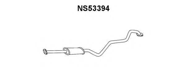 Предглушитель выхлопных газов VENEPORTE NS53394