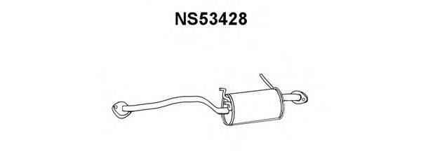 Предглушитель выхлопных газов VENEPORTE NS53428