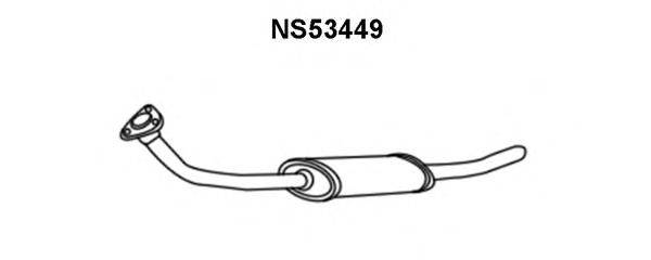 Предглушитель выхлопных газов VENEPORTE NS53449