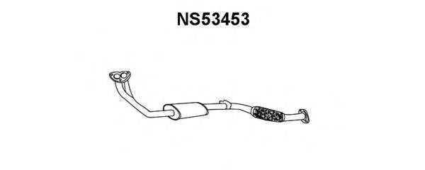 Предглушитель выхлопных газов VENEPORTE NS53453