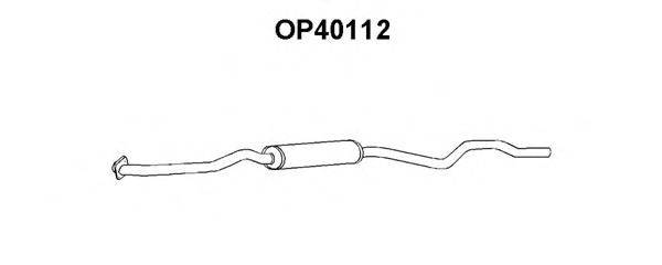 Предглушитель выхлопных газов VENEPORTE OP40112