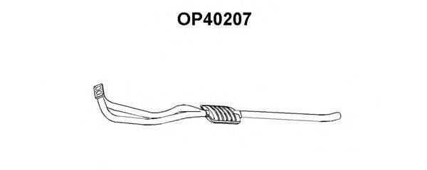 Труба выхлопного газа VENEPORTE OP40207