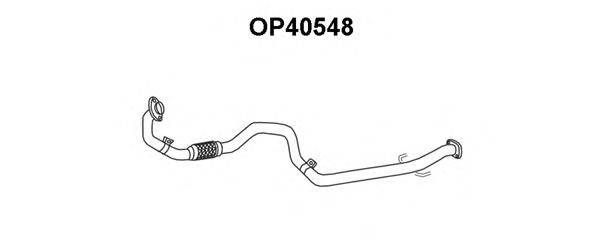 Труба выхлопного газа VENEPORTE OP40548