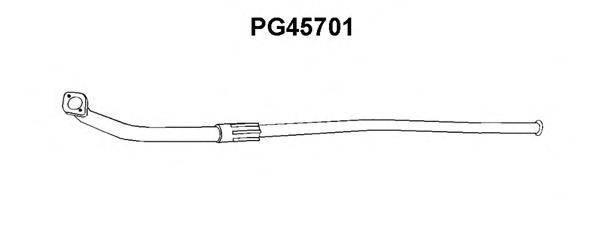 Труба выхлопного газа VENEPORTE PG45701