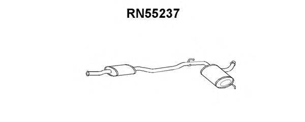 Средний глушитель выхлопных газов VENEPORTE RN55237