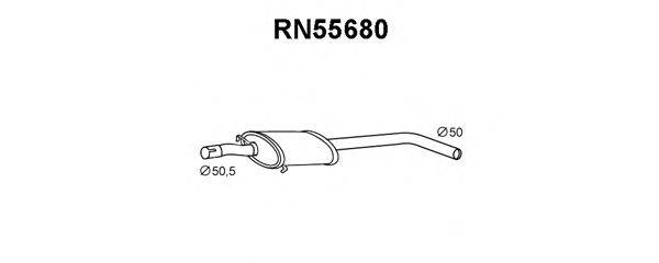 Средний глушитель выхлопных газов VENEPORTE RN55680