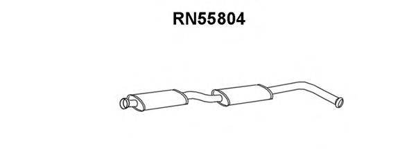 Средний глушитель выхлопных газов VENEPORTE RN55804