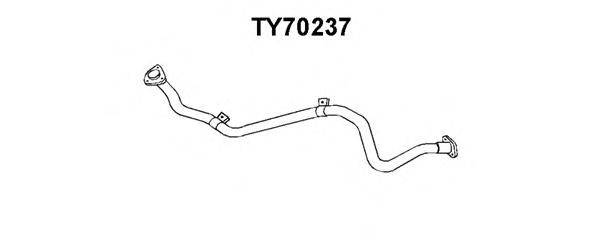 Труба выхлопного газа VENEPORTE TY70237