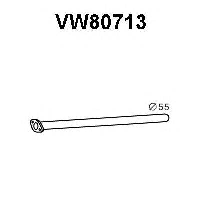Труба выхлопного газа VENEPORTE VW80713