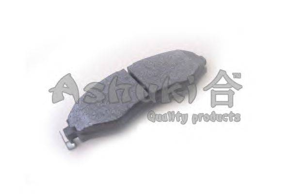 Комплект тормозных колодок, дисковый тормоз ASHUKI 1080-0190