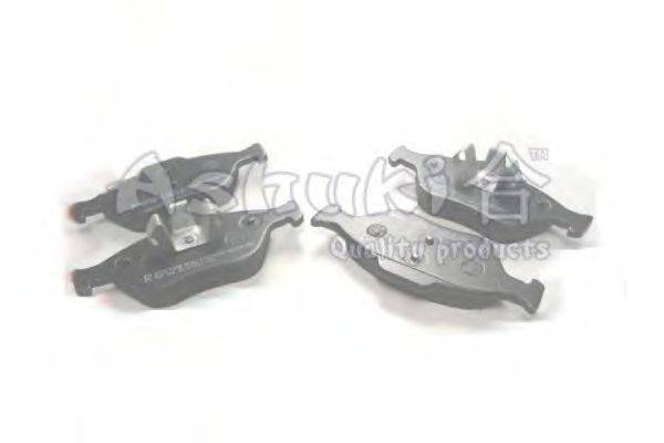 Комплект тормозных колодок, дисковый тормоз ASHUKI M050-05