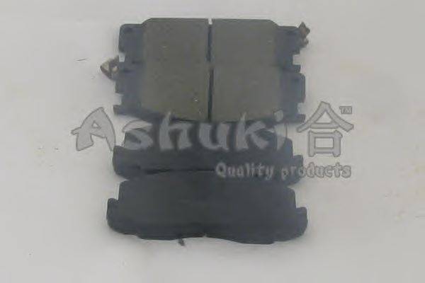 Комплект тормозных колодок, дисковый тормоз ASHUKI T114-13