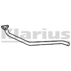 Труба выхлопного газа KLARIUS 140170
