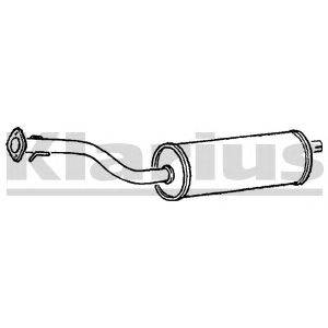 Средний глушитель выхлопных газов KLARIUS 230178