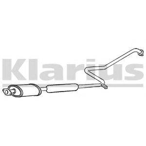 Средний глушитель выхлопных газов KLARIUS 270043