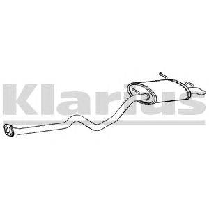 Глушитель выхлопных газов конечный KLARIUS 270718