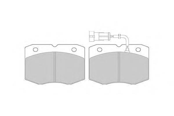 Комплект тормозных колодок, дисковый тормоз SIMER 973