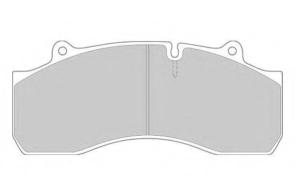 Комплект тормозных колодок, дисковый тормоз SIMER 1094