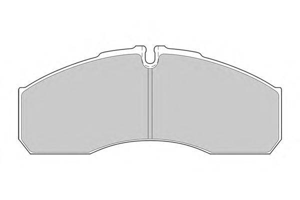 Комплект тормозных колодок, дисковый тормоз SIMER 29160