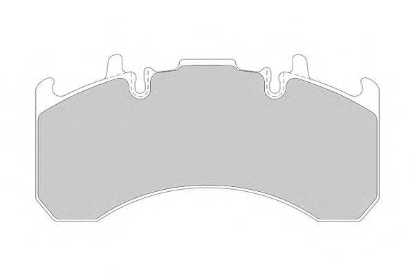 Комплект тормозных колодок, дисковый тормоз SIMER 29169