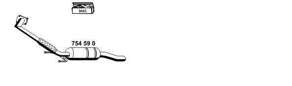 Система выпуска ОГ ERNST 190150