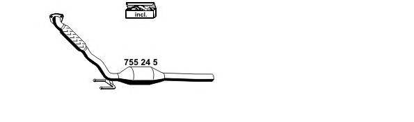 Система выпуска ОГ ERNST 190158