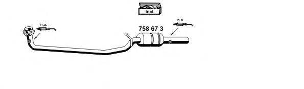 Система выпуска ОГ ERNST 100447