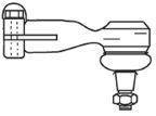 Наконечник поперечной рулевой тяги FRAP 2099