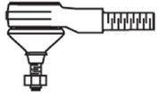 Наконечник поперечной рулевой тяги FRAP 4199