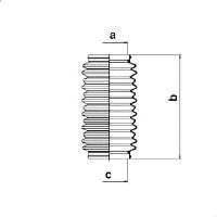 Пыльник, рулевое управление SPIDAN 83659