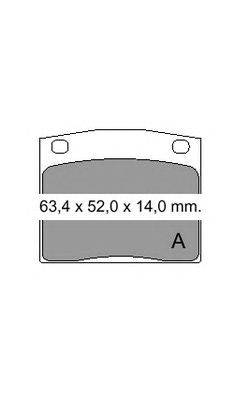 Комплект тормозных колодок, дисковый тормоз VEMA 831410