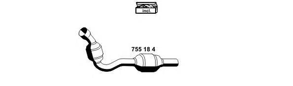 Система выпуска ОГ ERNST 130011