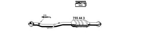Система выпуска ОГ ERNST 180059