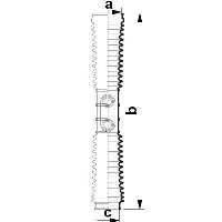 Пыльник, рулевое управление SPIDAN 84089