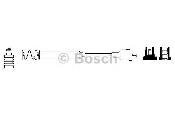 Провод зажигания BOSCH 0 986 356 078