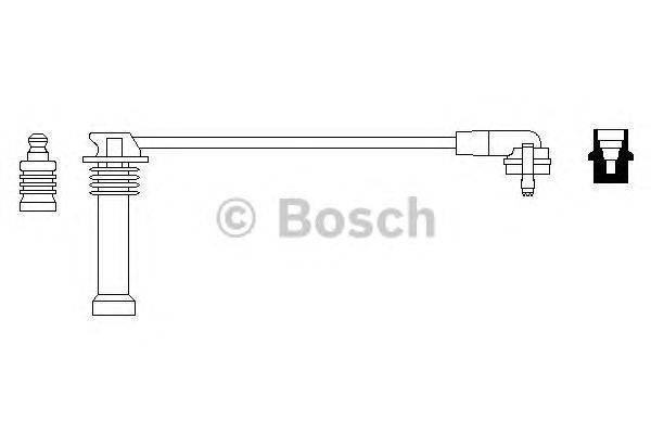 Провод зажигания BOSCH 0 986 356 147