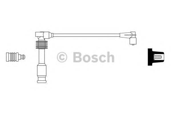 Провод зажигания BOSCH 0 986 356 255