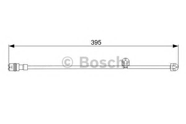 Сигнализатор, износ тормозных колодок BOSCH 1 987 473 064