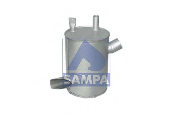 Средний / конечный глушитель ОГ SAMPA 010.450