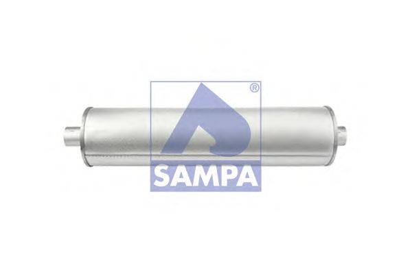 Средний / конечный глушитель ОГ SAMPA 010.478