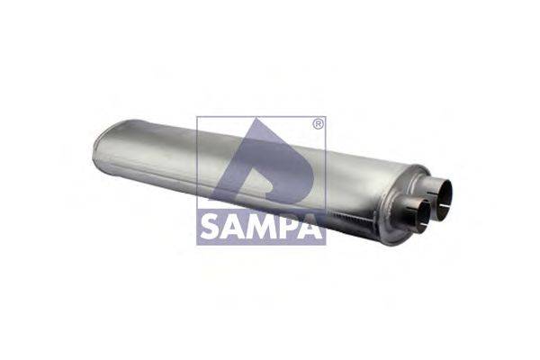 Средний / конечный глушитель ОГ SAMPA 021.159