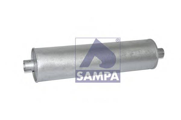 Средний / конечный глушитель ОГ SAMPA 021.190