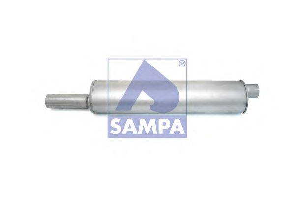 Средний / конечный глушитель ОГ SAMPA 021.211