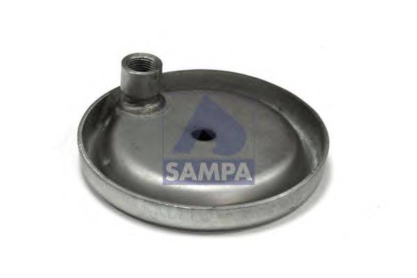 Отбортованная пластина, пневматическая подвеска SAMPA 031.028