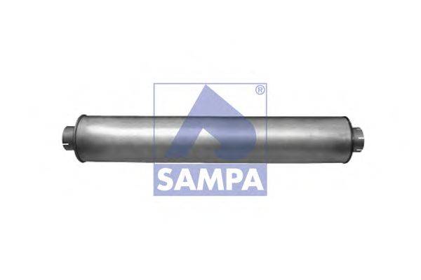 Средний / конечный глушитель ОГ SAMPA 031.387