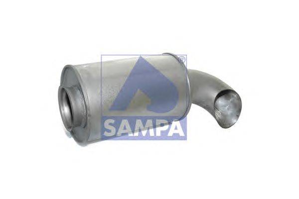 Средний / конечный глушитель ОГ SAMPA 032.080